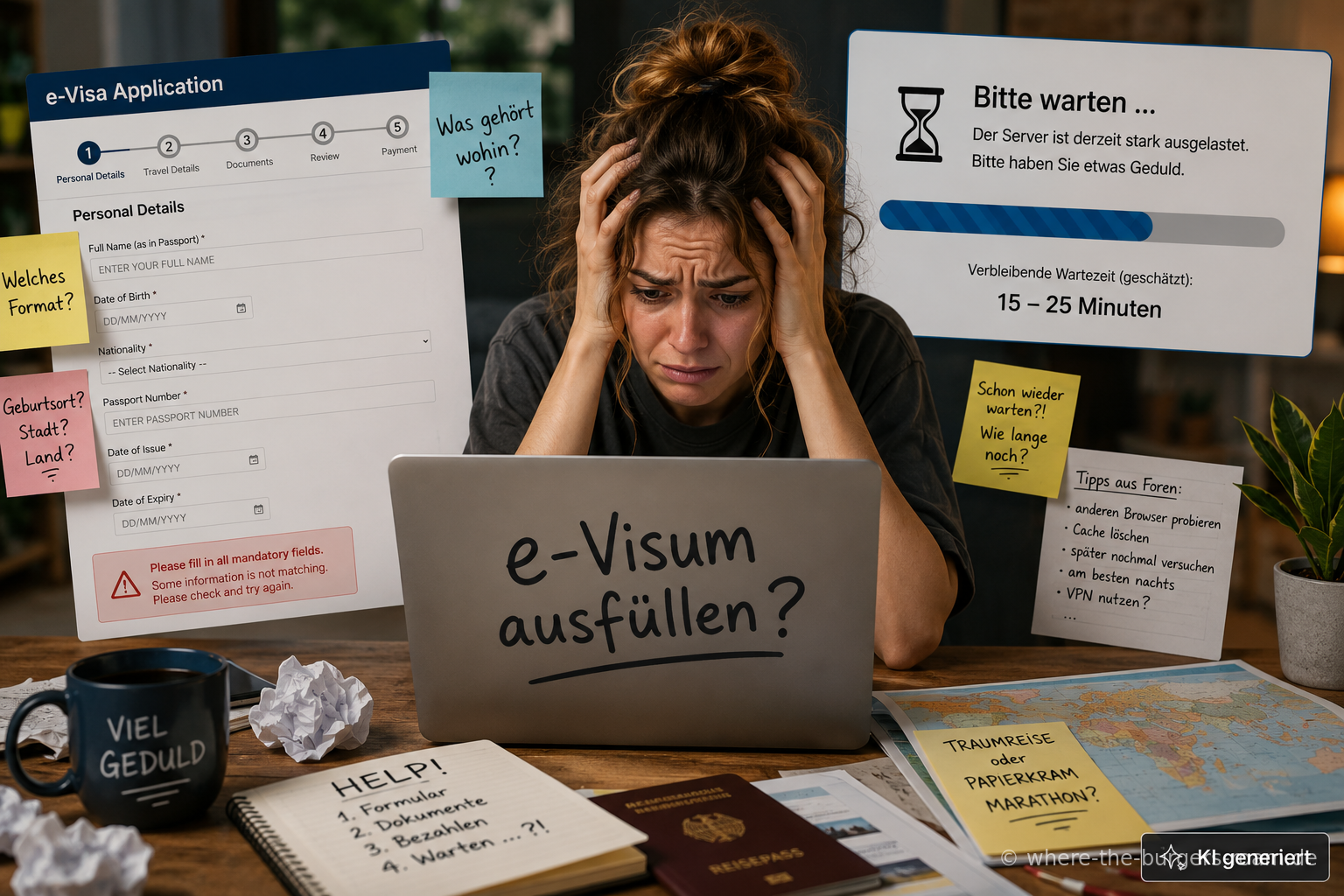Reisen und die Bürokratie – oder unsere Erfahrungen mit Visa
